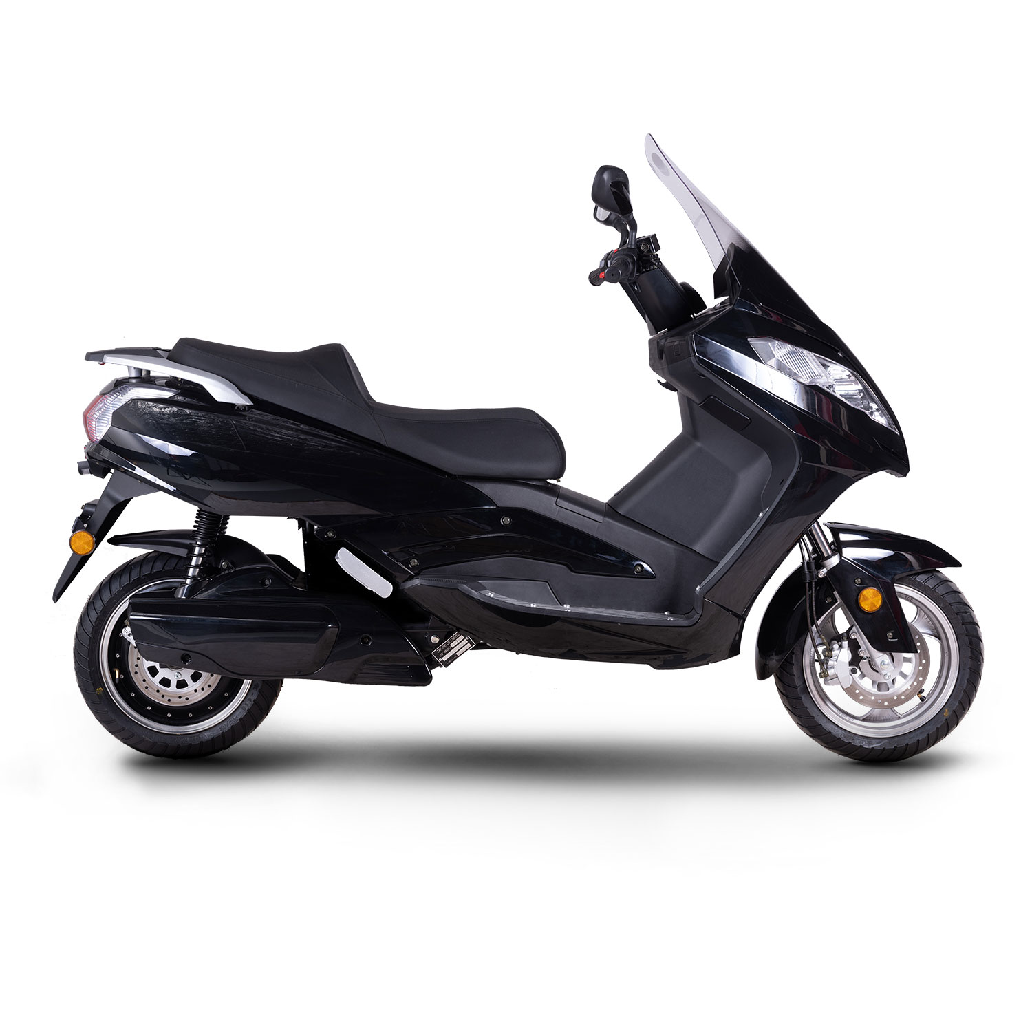 scooter électrique rider 9000W longue autonomie noir brillant