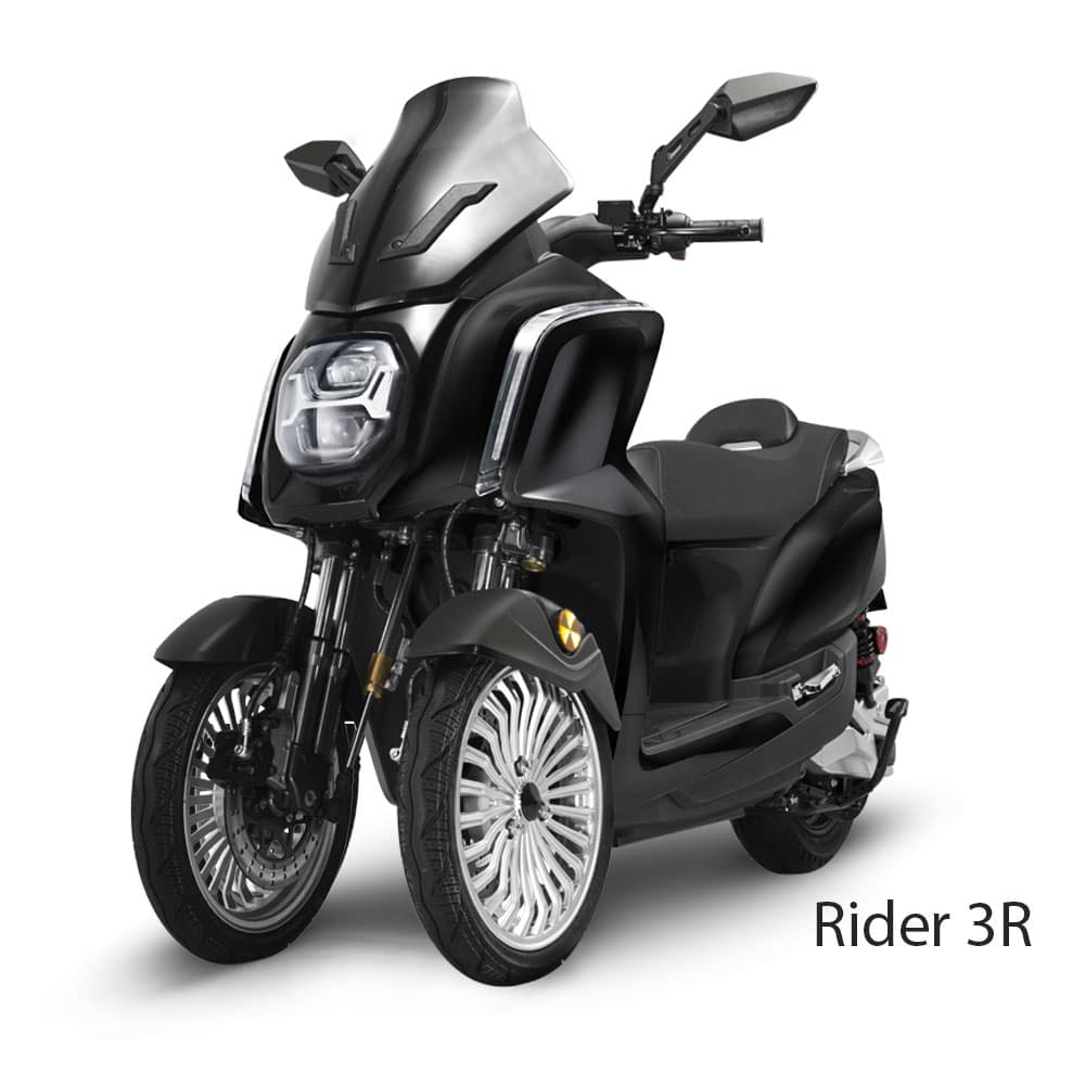 Scooters Rider 3R 50cm3 Trois Roues Electrique